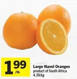 IGA Large Navel Oranges offer