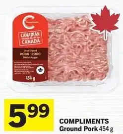 IGA Compliments ground pork offer