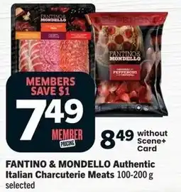 IGA Fantino & mondello authentic italian charcuterie meats offer