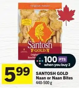 IGA Santosh gold naan or naan bites offer