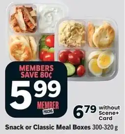 IGA Snack or Classic Meal Boxes offer