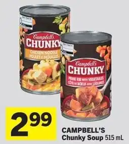 IGA Campbell's chunky soup offer