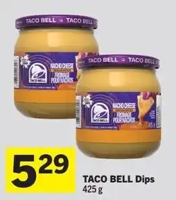 IGA Taco bell dips offer