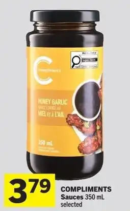 IGA Compliments sauces selected offer