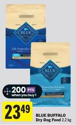 IGA Blue buffalo dry dog food offer