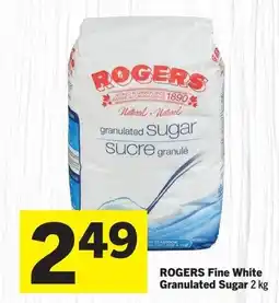 IGA Rogers fine white granulated sugar offer