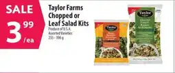 Co-op Taylor Farms Chopped or Leaf Salad Kits offer
