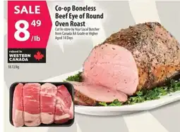 Co-op Co-op Boneless Beef Eye of Round Oven Roast offer
