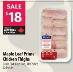 Co-op Maple Leaf Prime Chicken Thighs offer