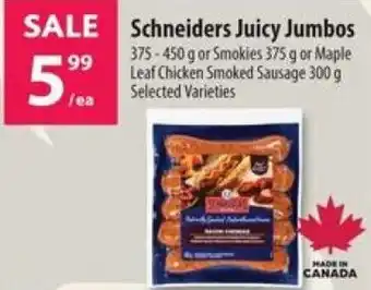 Co-op Schneiders Juicy Jumbos offer