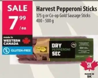 Co-op Harvest Pepperoni Sticks offer
