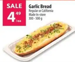 Co-op Garlic Bread offer