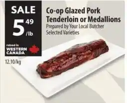 Co-op Co-op Glazed Pork Tenderloin or Medallions offer