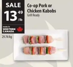 Co-op Co-op Pork or Chicken Kabobs offer
