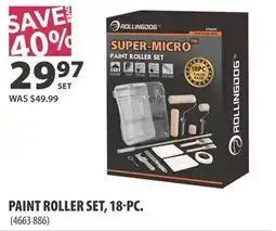 Co-op Paint roller set offer