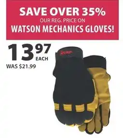 Co-op Watson mechanics gloves offer