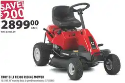 Co-op Troy-bilt TB30B riding mower offer