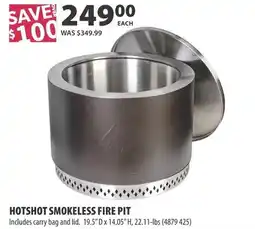 Co-op Hotshot smokeless fire pit offer