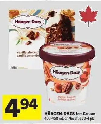 Co-op HÄAGEN-DAZS Ice Cream offer