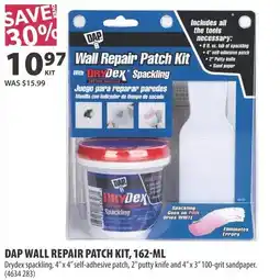 Co-op Dap wall repair patch kit offer