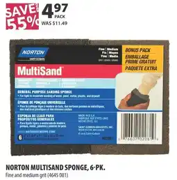Co-op Norton multisand sponge, 6-pk. offer