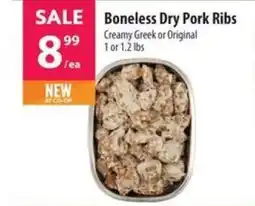 Co-op Boneless Dry Pork Ribs offer