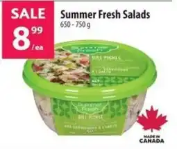 Co-op Summer Fresh Salads offer