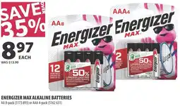 Co-op Energizer max alkaline batteries offer