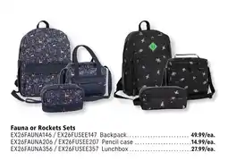 Covey Basics nanö Fauna or Rockets EX26FAUNA146 / EX26FUSEE147 Backpack offer