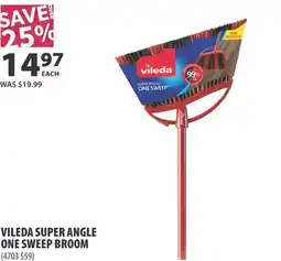 Co-op Vileda super angle one sweep broom offer