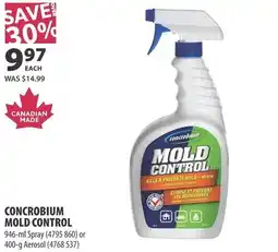 Co-op Concrobium mold control spray, aerosol offer