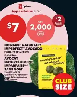 Real Canadian Superstore No name naturally imperfect avocado var avocat naturellement imparfaitsmc sans nom offer