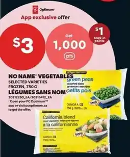 Real Canadian Superstore No name vegetables légumes sans nom offer