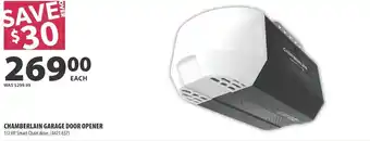 Co-op Chamberlain garage door opener offer