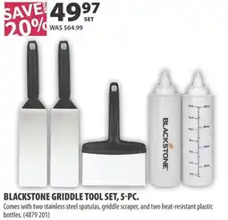 Co-op Blackstone griddle tool set offer