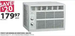 Co-op Perfect aire window air conditioner, 5000-BTU offer