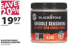 Co-op Blackstone griddle seasoning & condition offer
