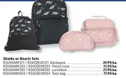 Covey Basics Sharks or Hearts R26SHARK121/R26COEUR121 Backpack offer