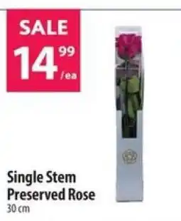 Co-op Single Stem Preserved Rose offer