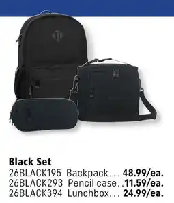 Covey Basics nanö Black 26BLACK394 Lunchbox offer