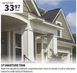 Co-op Lp smartside trim offer