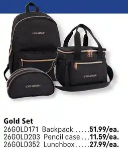 Covey Basics LOUIS GARNEAU Gold 26GOLD203 Pencil case offer