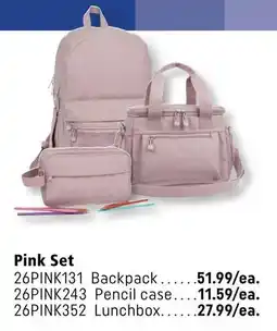 Covey Basics Pink 26PINK131 Backpack offer