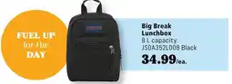 Covey Basics JANSPORT Big Break Lunchbox offer
