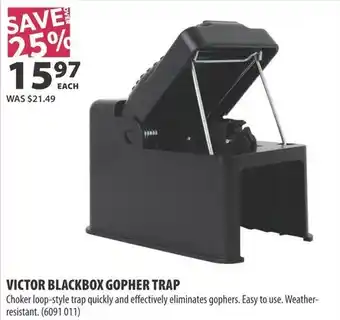 Co-op Victor blackbox gopher trap offer