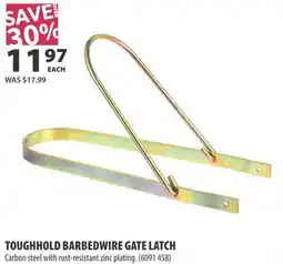 Co-op Toughhold barbedwire gate latch offer
