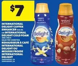 Real Canadian Superstore International delight coffee enhancer or international delight cold foam offer