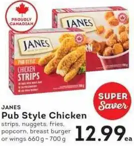 Janes Pub Style Chicken