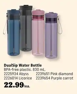 Covey Basics contigo DualSip Water Bottle offer