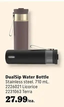 Covey Basics contigo DualSip Water Bottle offer